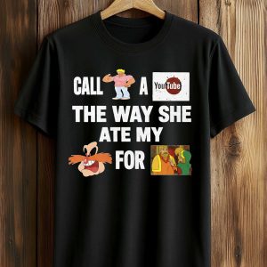 Call Yo Momma YouTube Poop The Way She Ate My Pingas For Dinner Shirt (1)