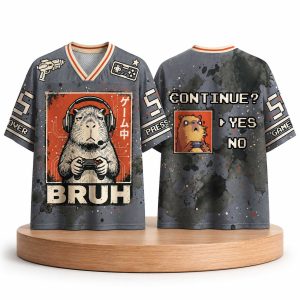 BRUH Press Over Capy Gamer Mesh Jersey (2)