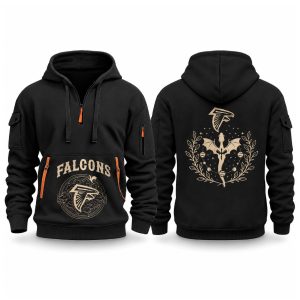 Falcons Fourth Wings Night 2026 Quarter Zip Hoodie