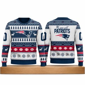 Patriots Rivalries We Are All Patriots 2025 Christmas Ugly Sweater