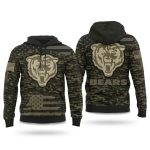 2025 Bears Salute to Service Camo Hoodie