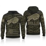 2025 Bills Salute to Service Camo Hoodie