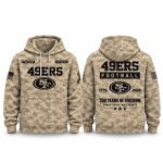 2026 49ers Veterans Day Hoodie