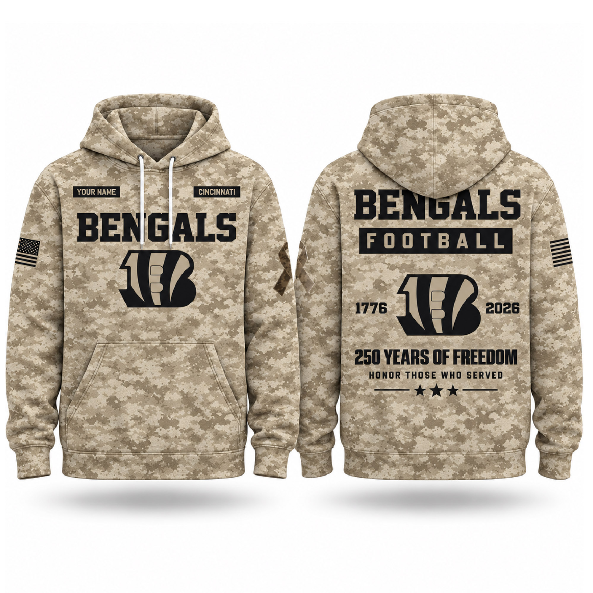 2026 Bengals Veterans Day Hoodie 1 2026 Bengals Veterans Day Hoodie 1