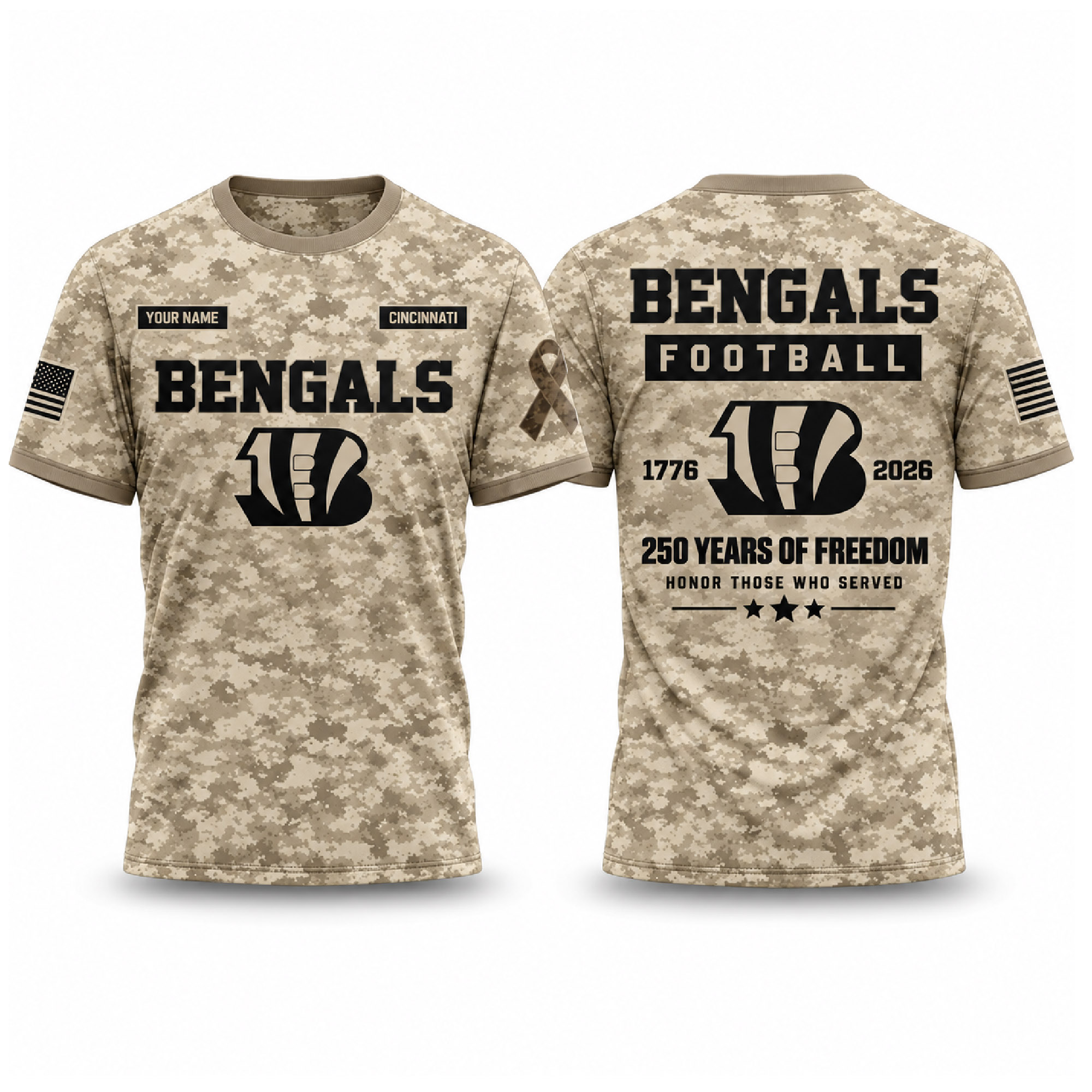 2026 Bengals Veterans Day Hoodie 2 2026 Bengals Veterans Day Hoodie 2
