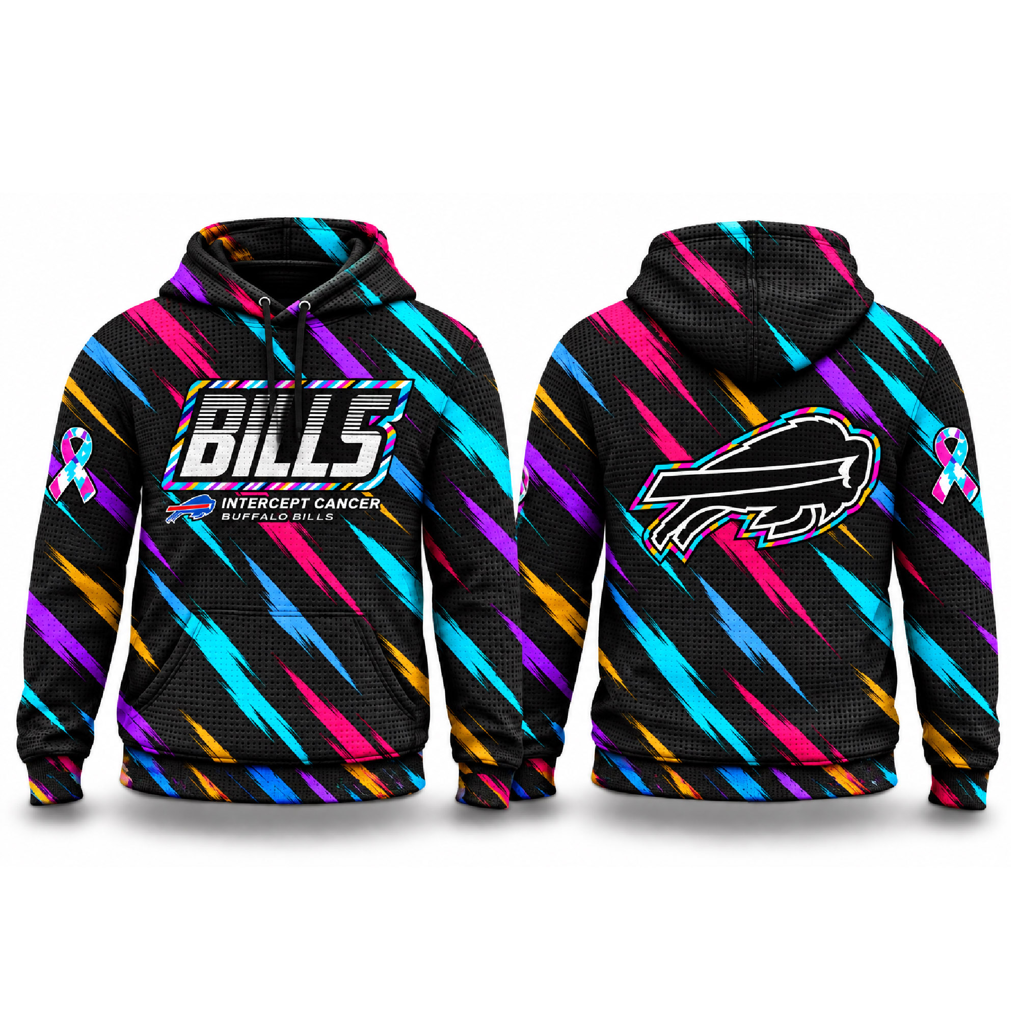 2026 Bills Crucial Catch Waffle Hoodie 2026 Bills Crucial Catch Waffle Hoodie