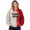 2026 Blood Problem Solved Halloween Printed Waffle Sweatshirt 4 2026 Blood Problem Solved Halloween Printed Waffle Sweatshirt (3)