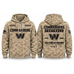 2026 Commanders Veterans Day Hoodie