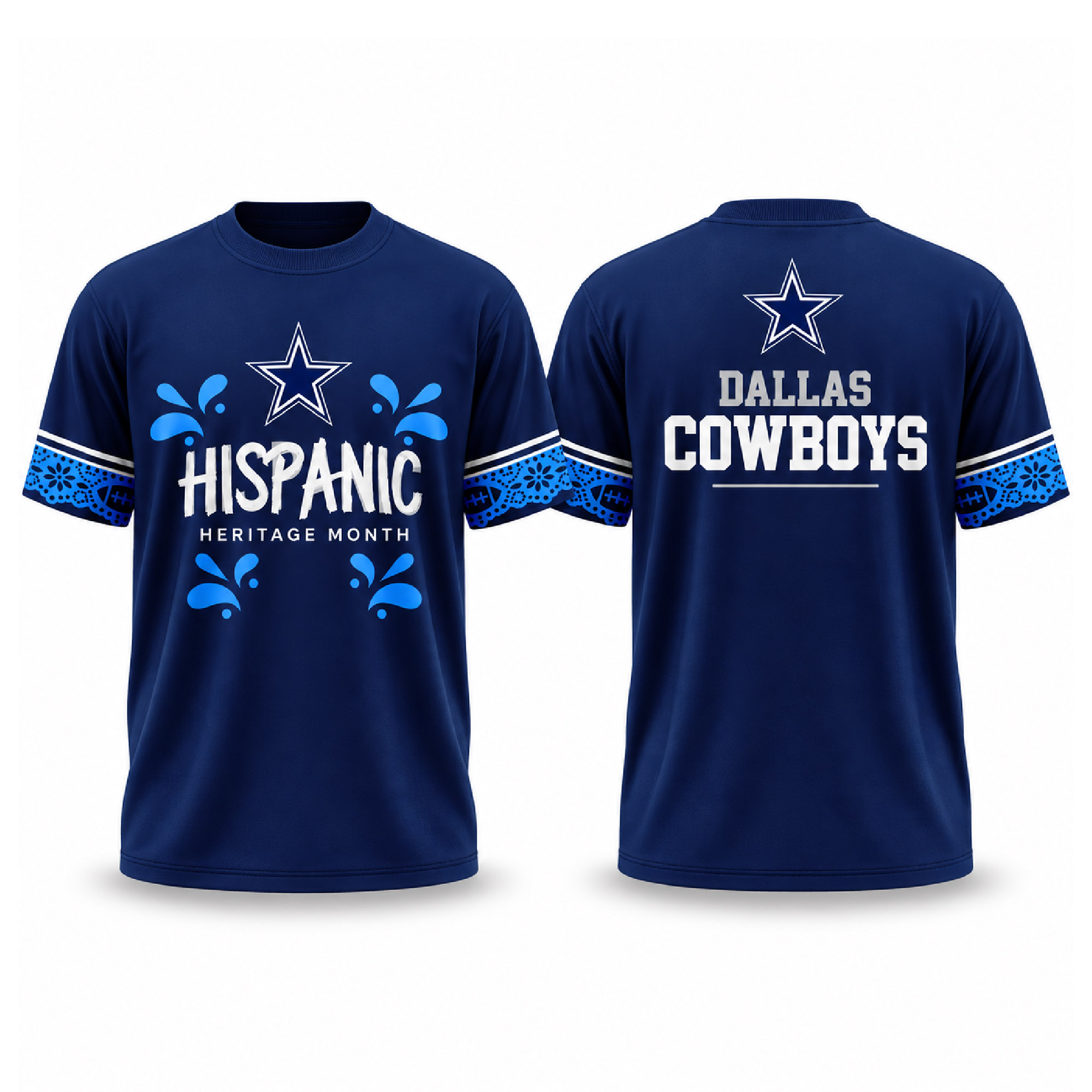2026 Cowboys Hispanic Heritage Month T Shirt 2026 Cowboys Hispanic Heritage Month T Shirt