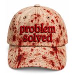 2026 Halloween Blood Problem Solved Hat