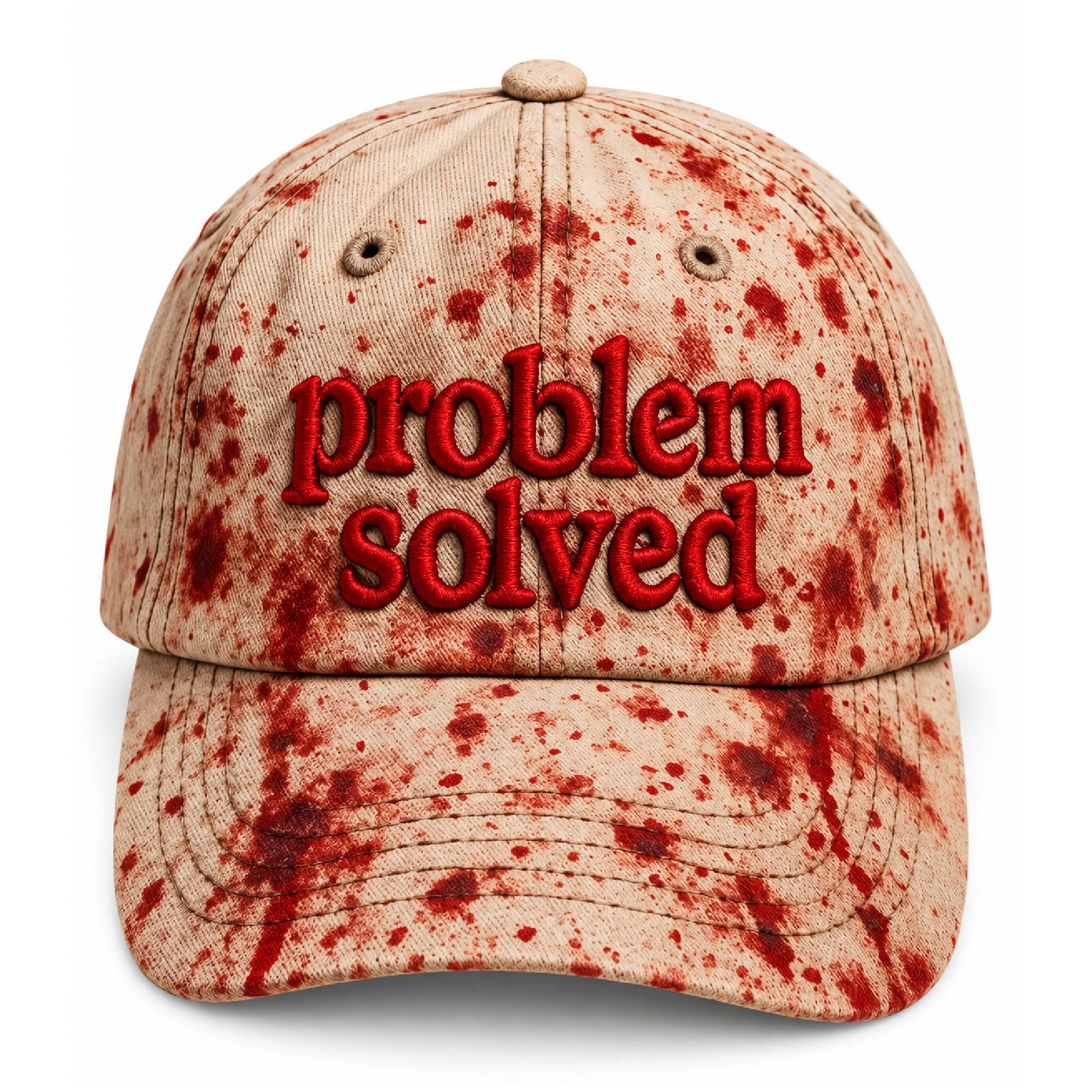 2026 Halloween Blood Problem Solved Hat 2026 Halloween Blood Problem Solved Hat
