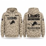 2026 Lions Veterans Day Hoodie