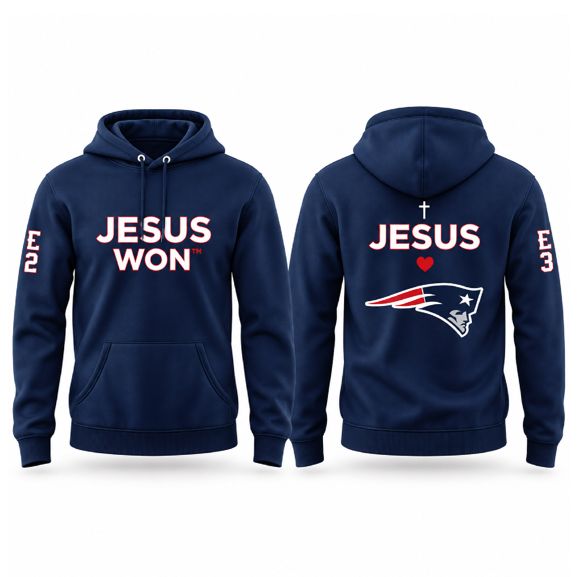 2026 Patriots Jesus Won T-Shirt 2 2026 Patriots Jesus Won T Shirt (3)