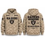 2026 Raiders Veterans Day Hoodie