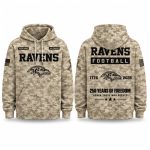2026 Ravens Veterans Day Hoodie