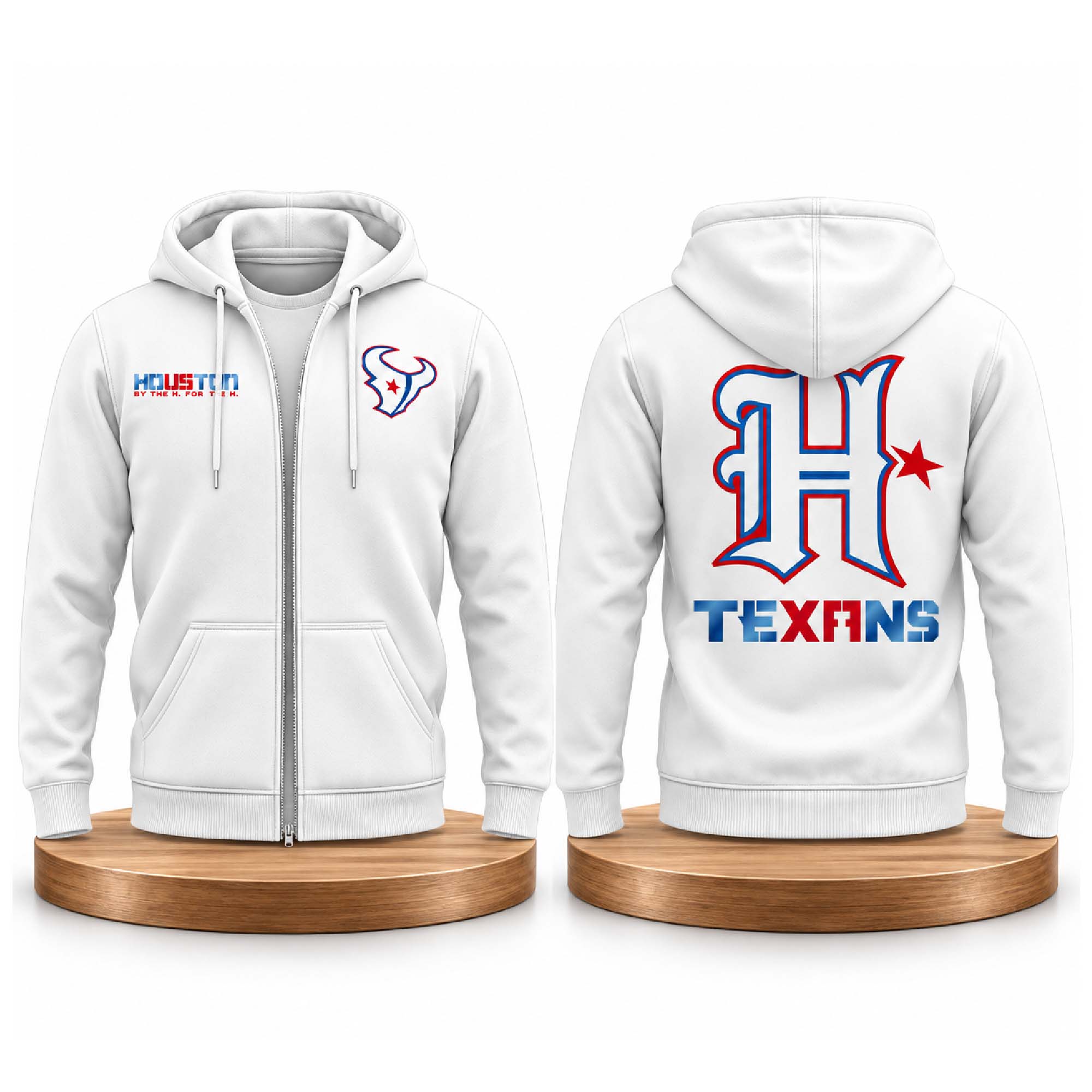 2026 Texans Rivalries Uniform Zip Hoodie 2026 Texans Rivalries Uniform Zip Hoodie