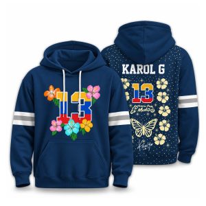 Cowboys 2027 Karol G Viajando Por El Mundo Tropitour Hoodie