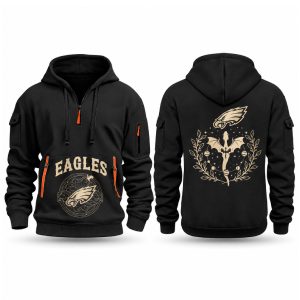 Eagles Fourth Wings Night 2026 Quarter Zip Hoodie