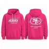 49ers Pink Crucial Catch 2026 Hoodie