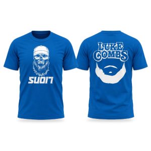 Lions 2026 Luke Combs Skull Beard Shirt