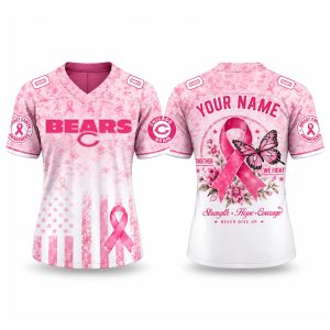 Personalized Bears Breast Cancer Awareness Month 2026 Jersey