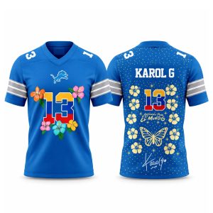 Lions 2027 Karol G Viajando Por El Mundo Tropitour Jersey