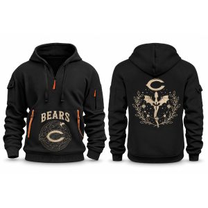 Bears Fourth Wings Night 2026 Quarter Zip Hoodie