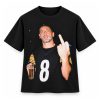 Aaron Rodgers Steelers Middle Finger Smoking and Beer Shirt 4 Aaron Rodgers Steelers Middle Finger Smoking and Beer Shirt