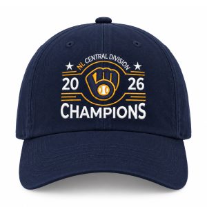 Brewers NL Central Division Champions 2026 Hat