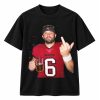 Baker Mayfield Middle Finger Football T Shirt