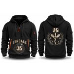 Bengals Fourth Wings Night 2026 Quarter Zip Hoodie