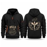 Bills Fourth Wings Night 2026 Quarter Zip Hoodie