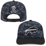 Bills Salute to Service Tonal Black Camo 2026 Hats