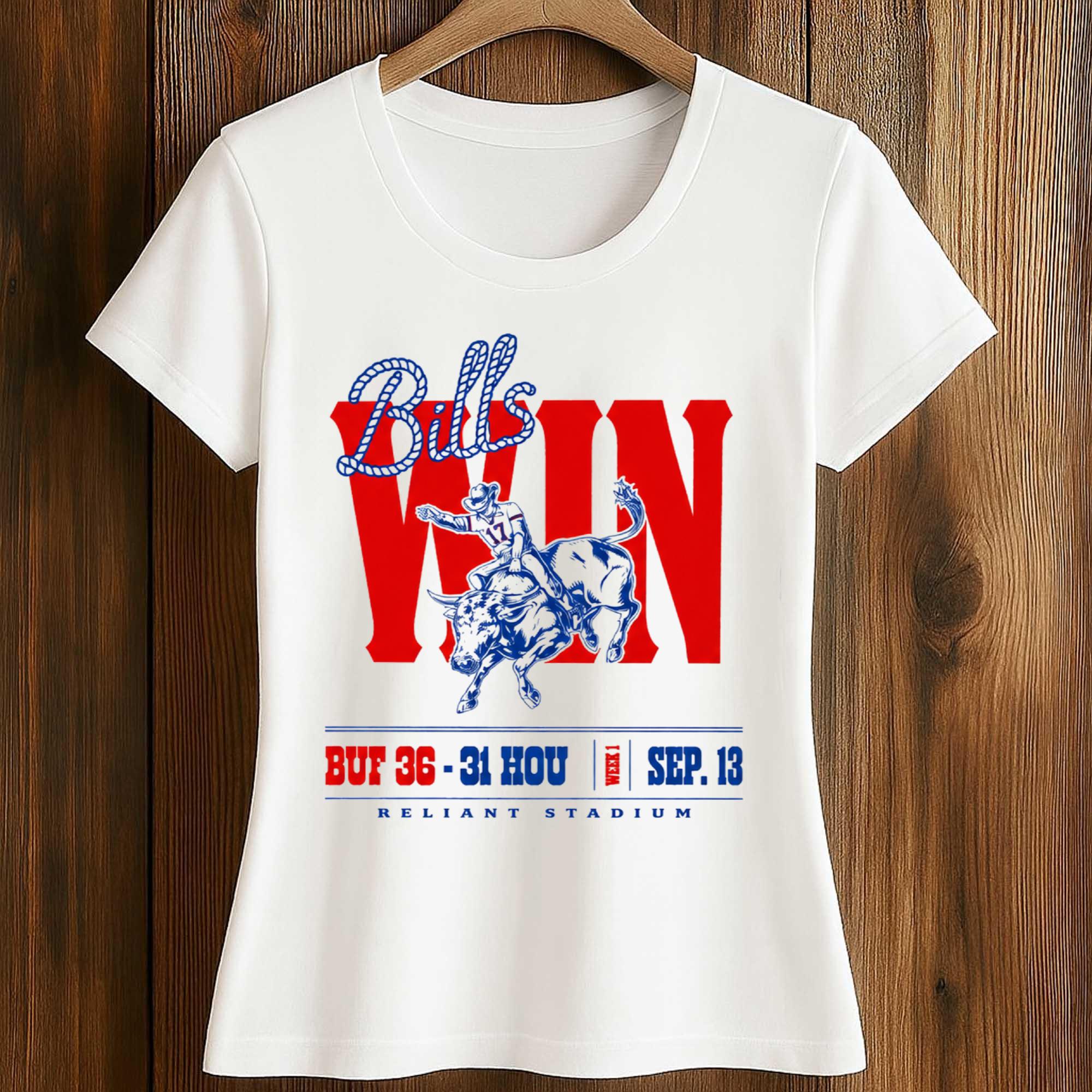 Bills Win Josh Allen Cowboy Rodeo Reliant Stadium Shirt 2 Bills Win Josh Allen Cowboy Rodeo Reliant Stadium Shirt (2)