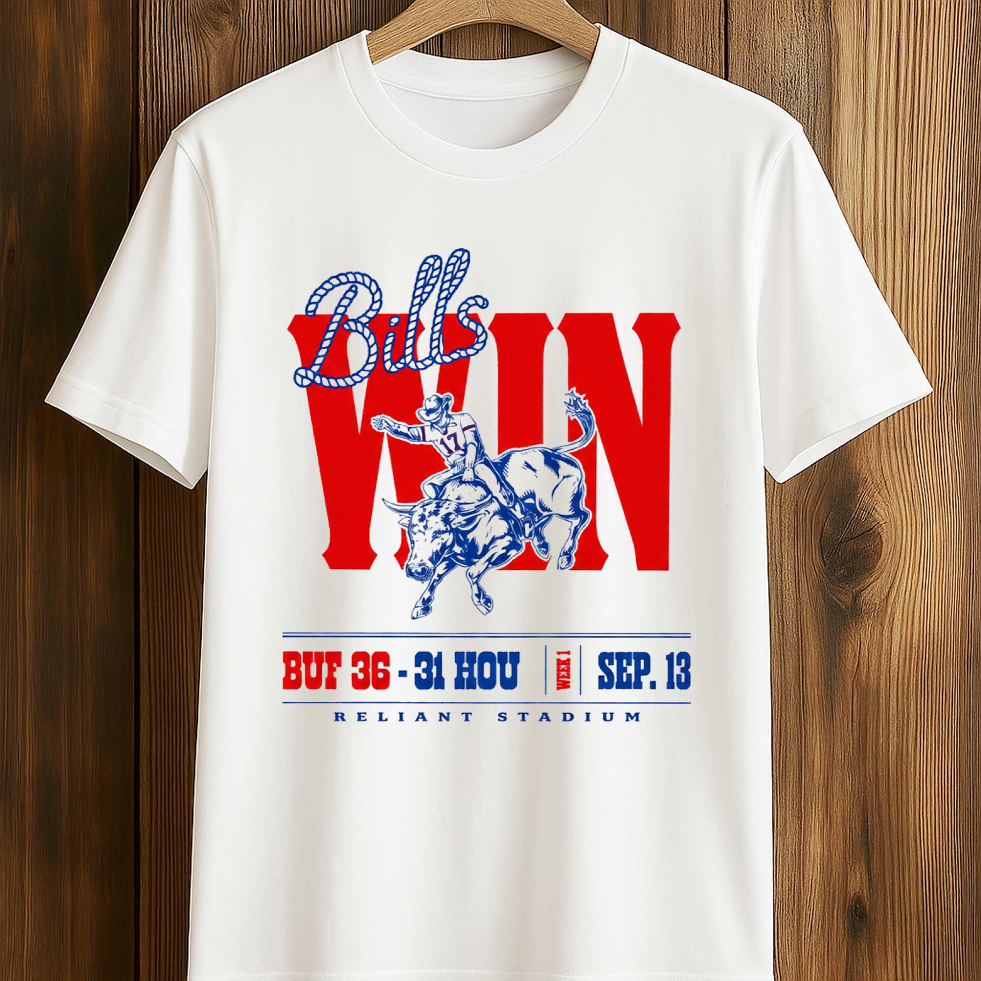 Bills Win Josh Allen Cowboy Rodeo Reliant Stadium Shirt Bills Win Josh Allen Cowboy Rodeo Reliant Stadium Shirt