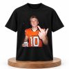 Bo Nix Middle Finger Football T Shirt (3)