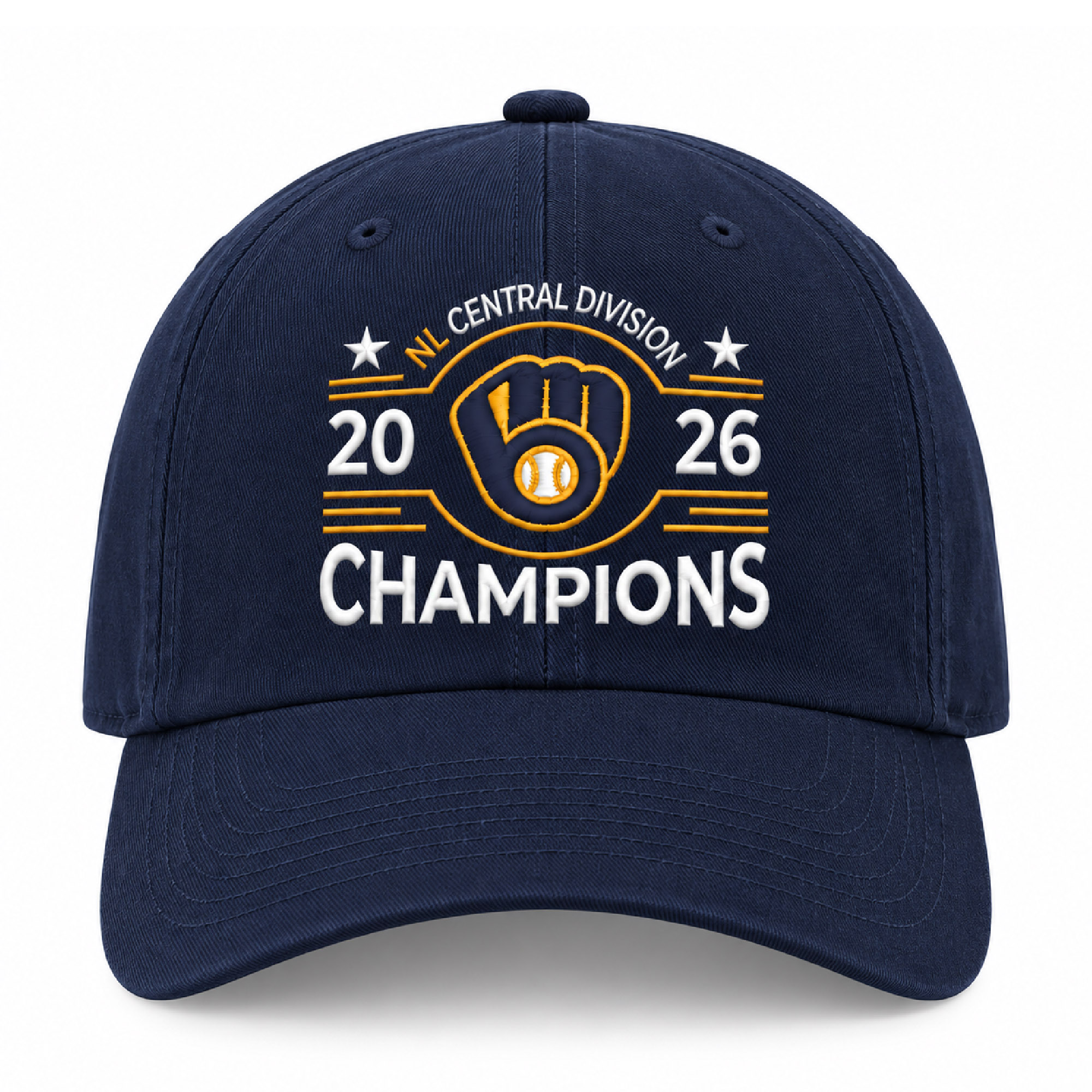 Brewers NL Central Division Champions 2026 Hat Brewers NL Central Division Champions 2026 Hat