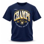 Brewers NL Central Division Champions Locker Room 2026 Shirt