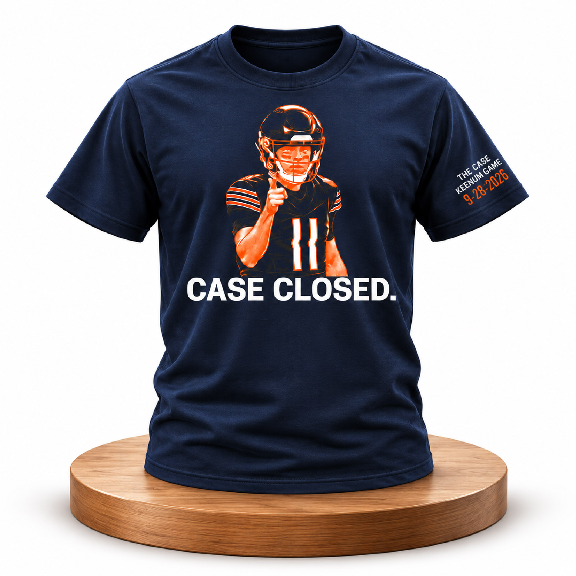 Case Keenum Bears Case Closed Shirt 2 Case Keenum Bears Case Closed Shirt (2)