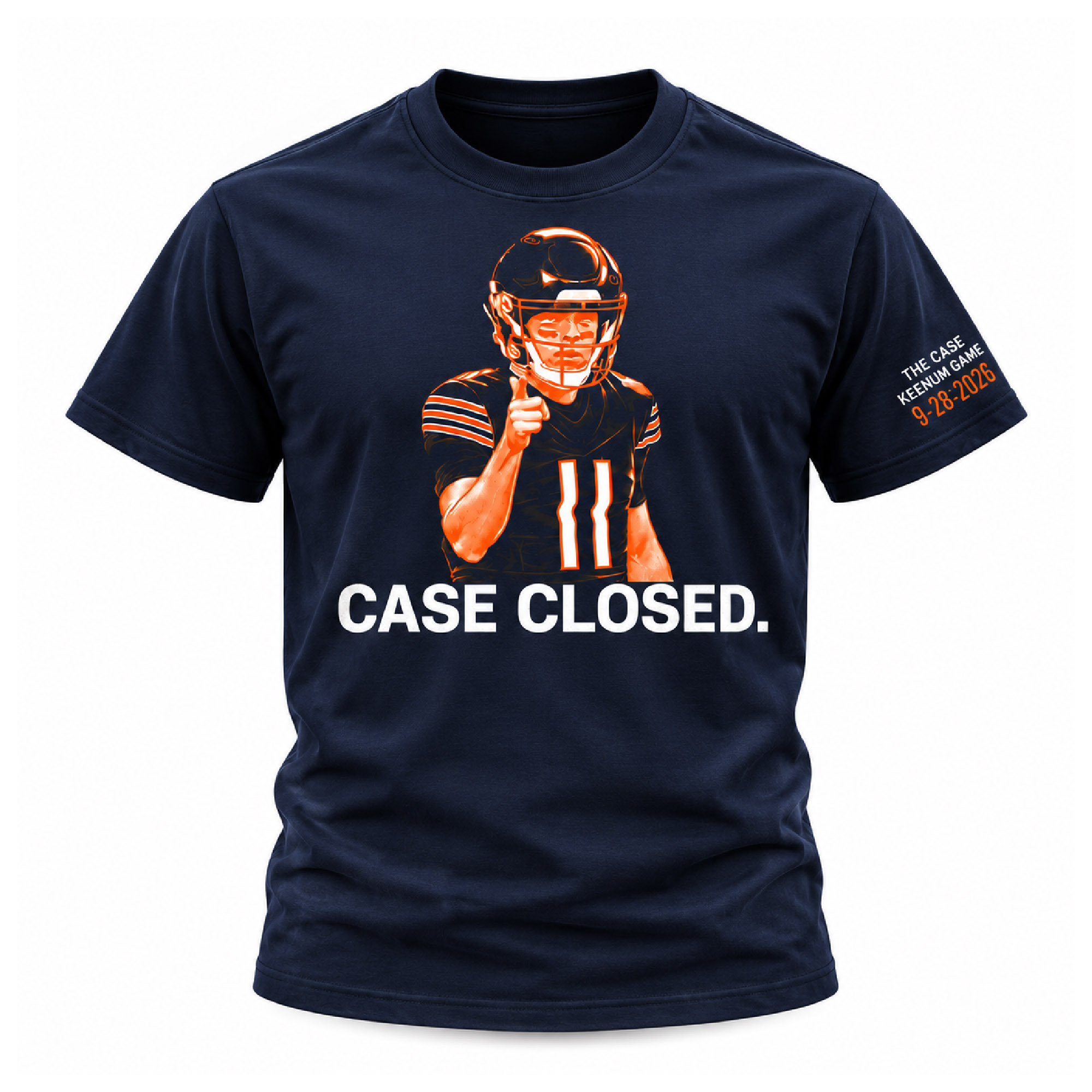 Case Keenum Bears Case Closed Shirt Case Keenum Bears Case Closed Shirt