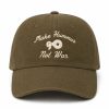 Chris Martin Make Hummus Not War Hat 4 Chris Martin Make Hummus Not War Hat
