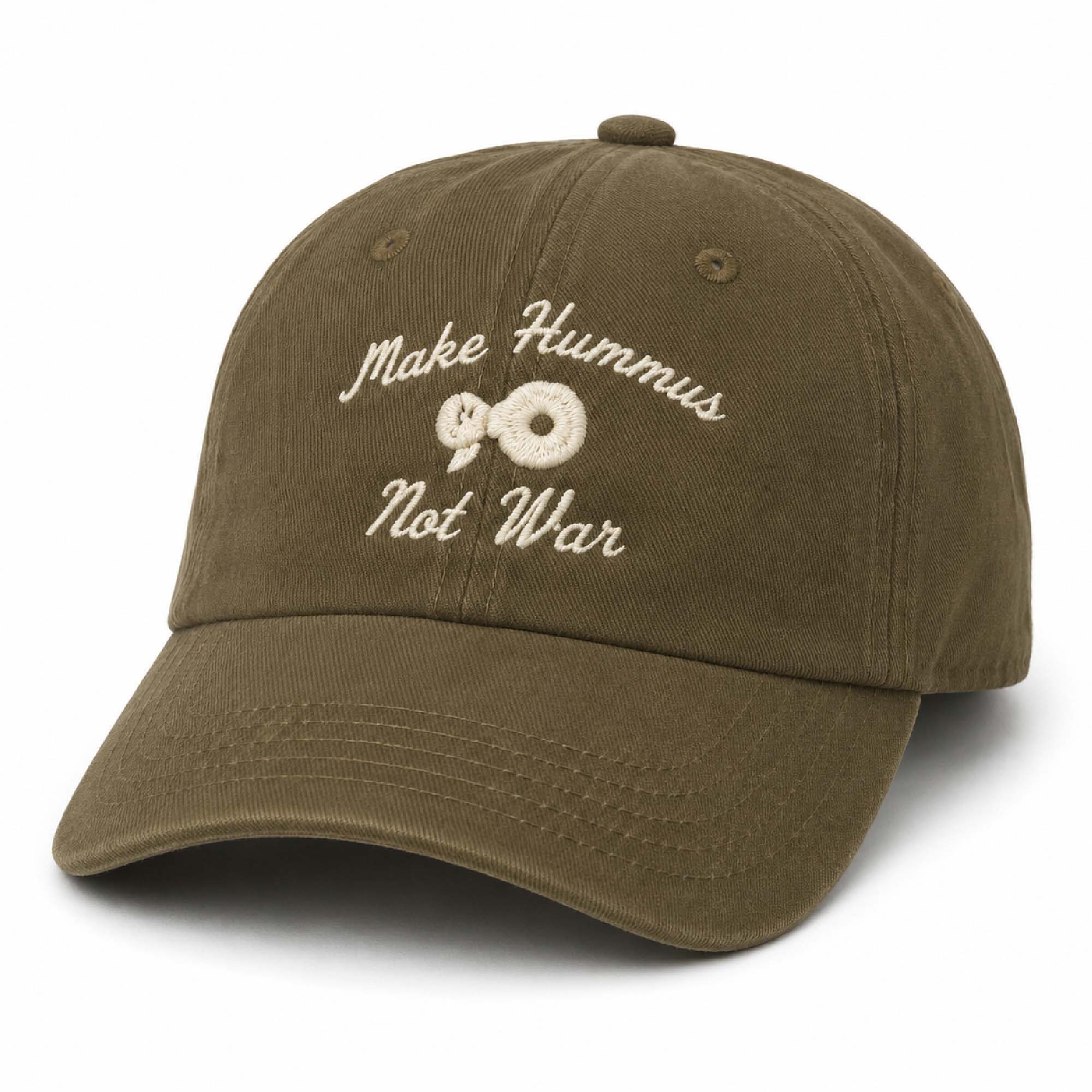 Chris Martin Make Hummus Not War Hat 2 Chris Martin Make Hummus Not War Hat (3)