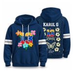 Cowboys 2027 Karol G Viajando Por El Mundo Tropitour Hoodie
