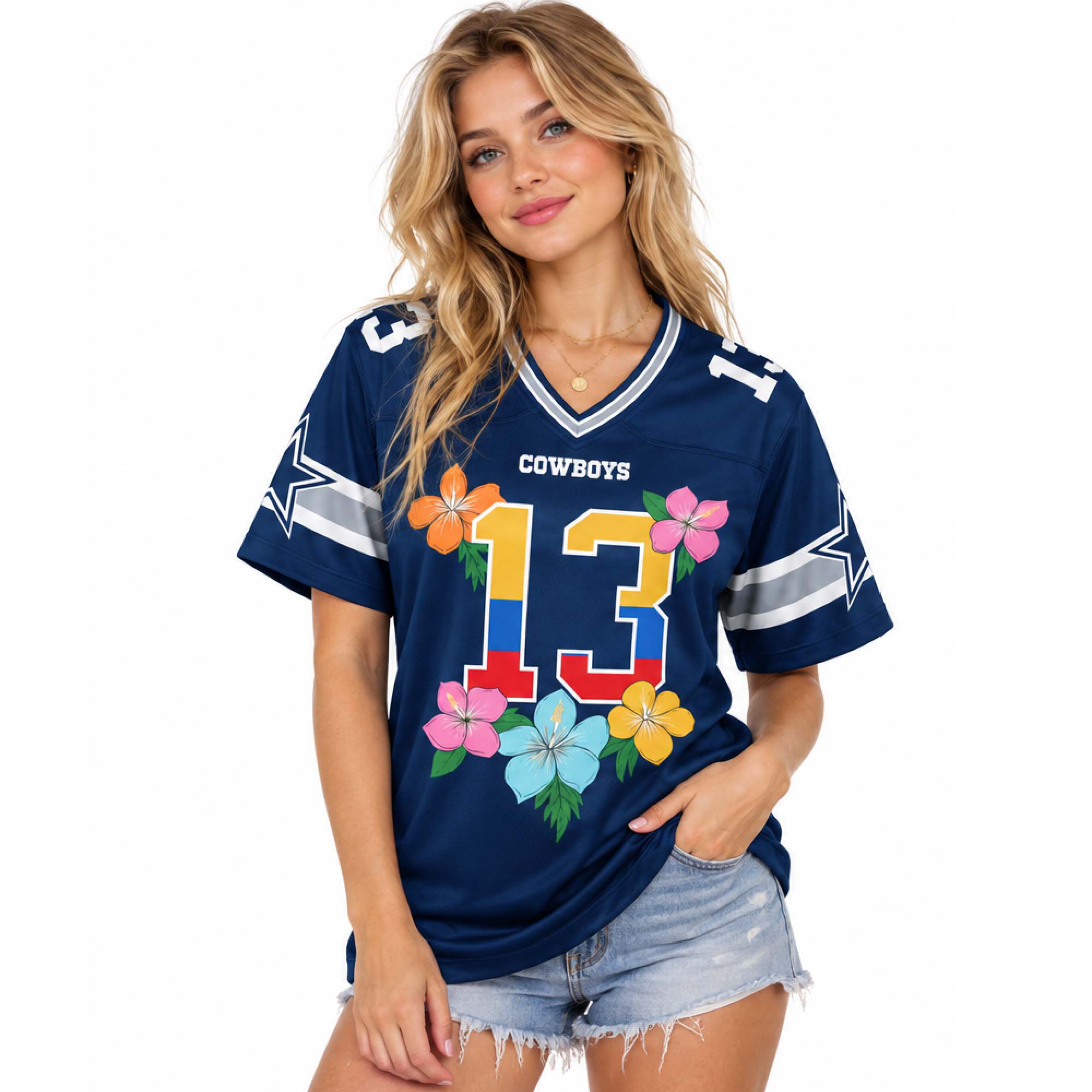 Cowboys 2027 Karol G Viajando Por El Mundo Tropitour Jersey 2 Cowboys 2027 Karol G Viajando Por El Mundo Tropitour Jersey (2)