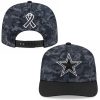 Cowboys Salute to Service Tonal Black Camo 2026 Hats 3