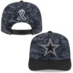 Cowboys Salute to Service Tonal Black Camo 2026 Hats