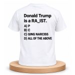 Donald Trump Is A Ra Ist Shirt