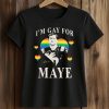 Drake Maye I'm Gay For Maye Shirt 5 Drake Maye I'm Gay For Maye Shirt (2)