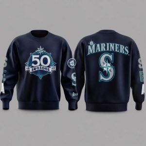 Mariners 50 Seasons Celebration 1977 2026 Sweatshirt