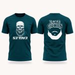 Eagles 2026 Luke Combs Skull Beard Shirt